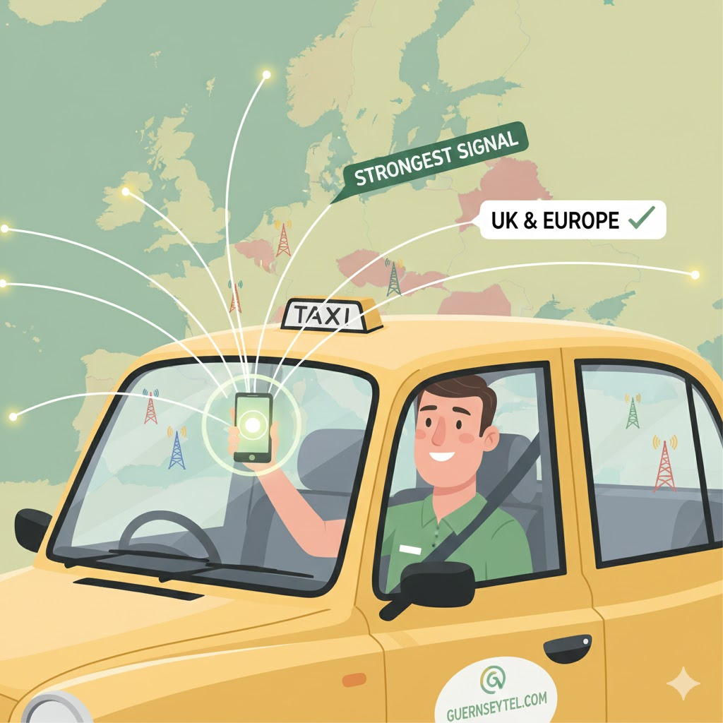 taxiesim.com keeps you connected to strongest signal mobile network across UK and Europe with a saving of around 75%